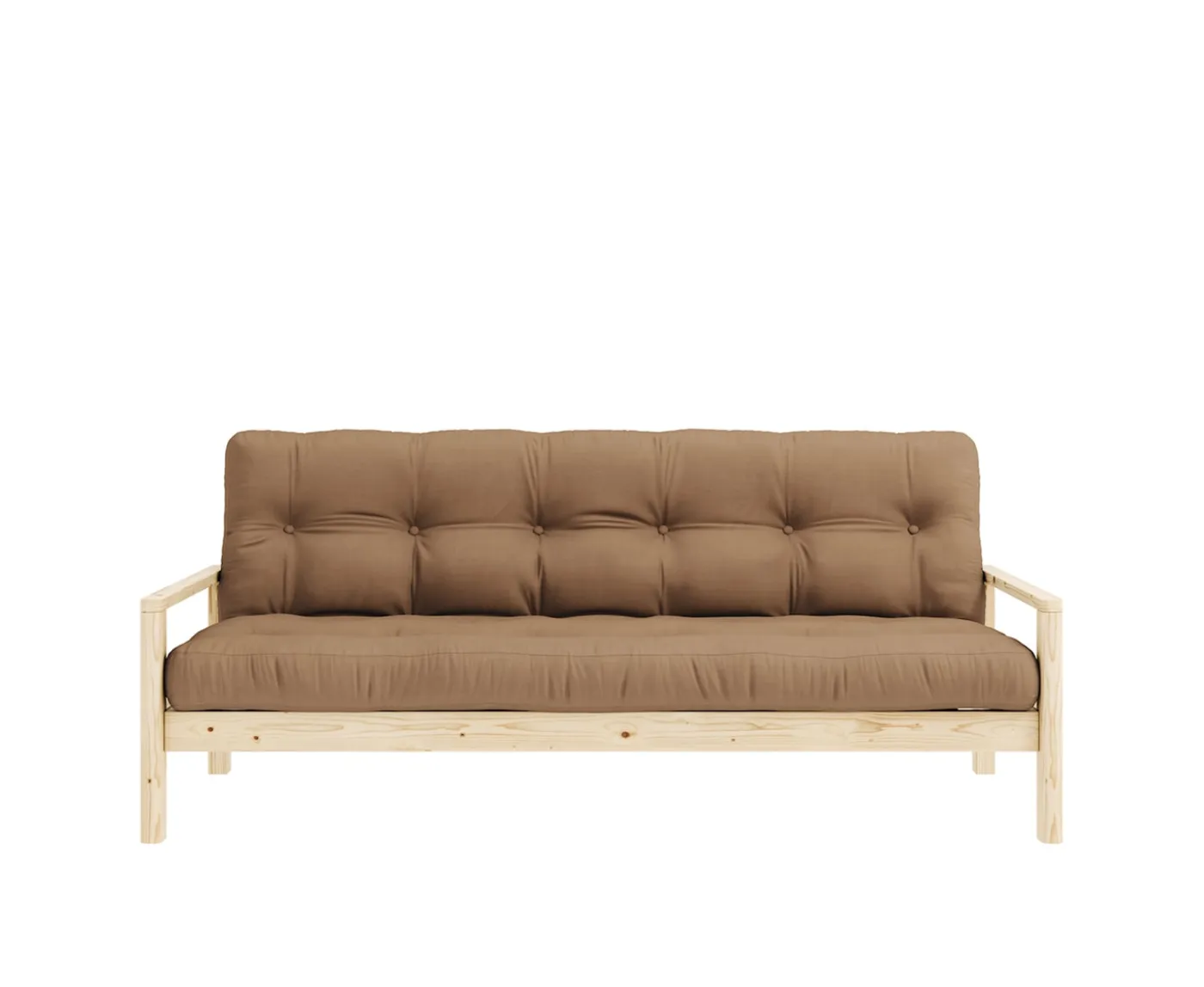 Karup Design Knob Bäddsoffa Natur/Mocca 190cm