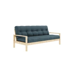 Karup Design Knob Bäddsoffa Natur/Petrol Blue 190cm