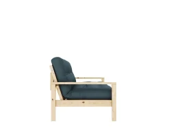 Karup Design Knob Bäddsoffa Natur/Petrol Blue 190cm