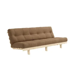 Karup Design Lean Bäddsoffa Raw/Mocca 200cm