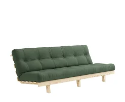 Karup Design Lean Bäddsoffa Raw/Olive Green 200cm