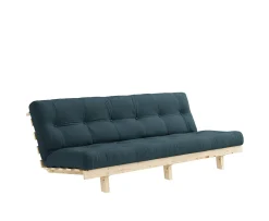 Karup Design Lean Bäddsoffa Raw/Petrol Blue 200cm