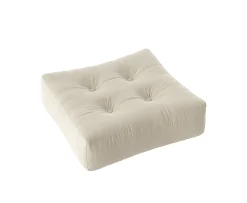 Karup Design More Sittpuff Beige 70x70cm