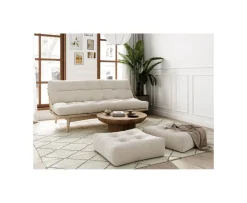 Karup Design More Sittpuff Beige 70x70cm
