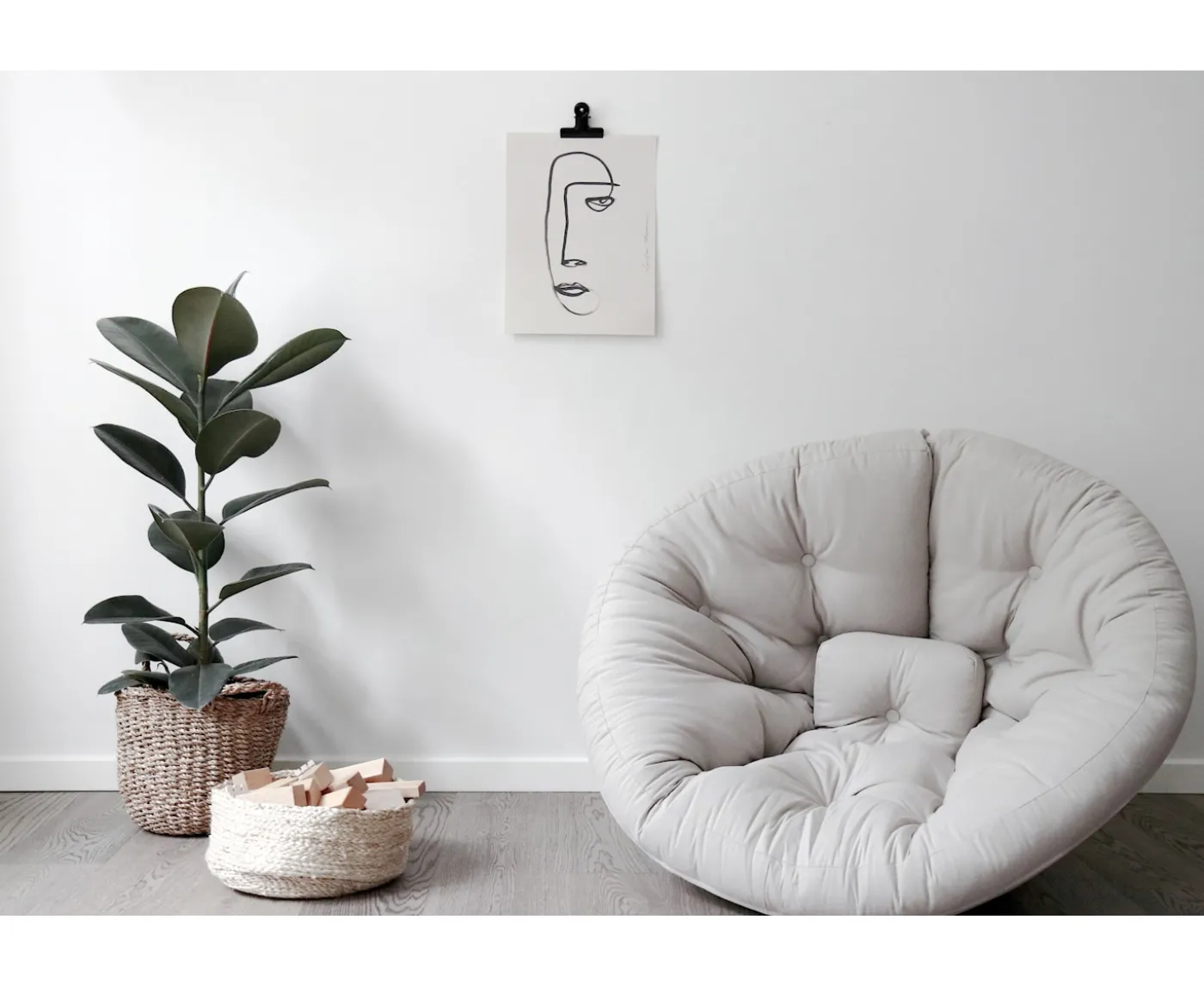 Karup Design Nido Loungepuff Olive Green