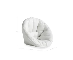 Karup Design Nido Outdoor Loungepuff White