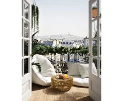 Karup Design Nido Outdoor Loungepuff White