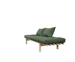 Karup Design Pace Dagbädd Natur/Olive Green 200cm
