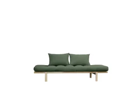 Karup Design Pace Dagbädd Natur/Olive Green 200cm