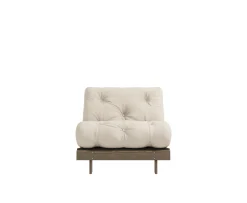Karup Design Roots Bäddfåtölj Brun/Beige 90cm