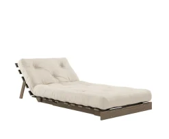 Karup Design Roots Bäddfåtölj Brun/Beige 90cm