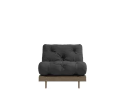 Karup Design Roots Bäddfåtölj Brun/Dark Grey 90cm