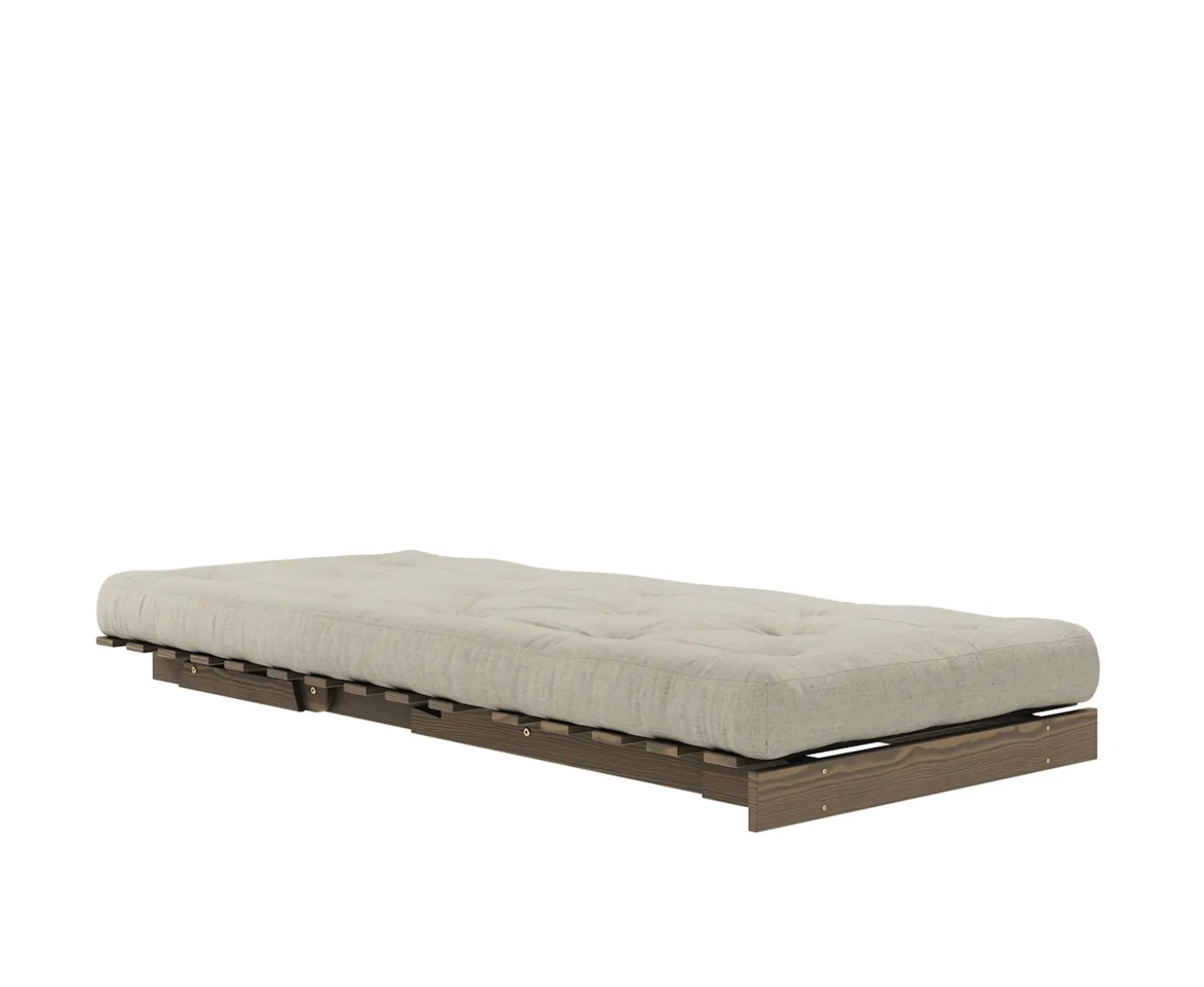 Karup Design Roots Bäddfåtölj Brun/Linen 90cm