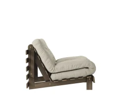Karup Design Roots Bäddfåtölj Brun/Linen 90cm