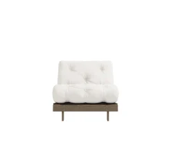 Karup Design Roots Bäddfåtölj Brun/Natural 90cm