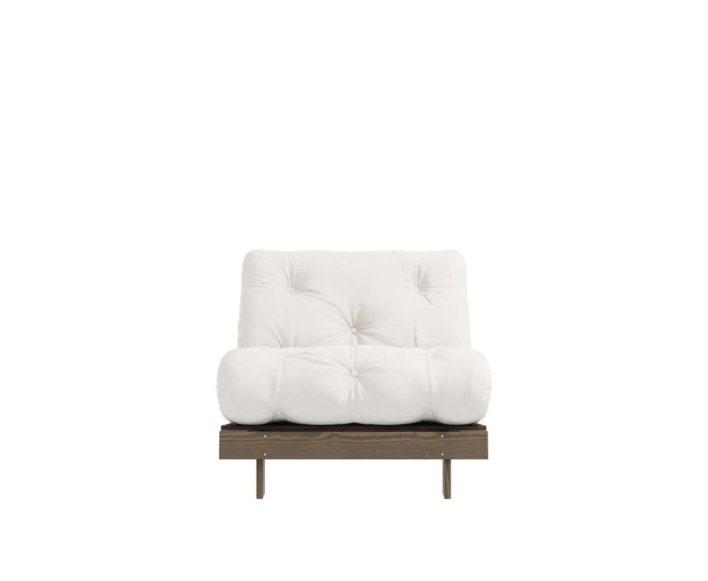 Karup Design Roots Bäddfåtölj Brun/Natural 90cm