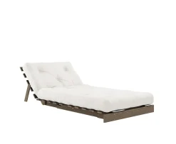 Karup Design Roots Bäddfåtölj Brun/Natural 90cm