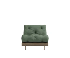 Karup Design Roots Bäddfåtölj Brun/Olive Green 90cm