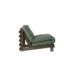 Karup Design Roots Bäddfåtölj Brun/Olive Green 90cm