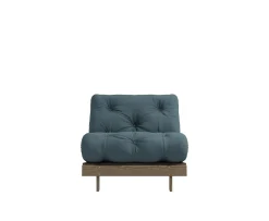 Karup Design Roots Bäddfåtölj Brun/Petrol Blue 90cm