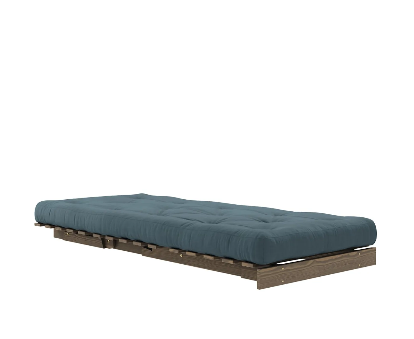 Karup Design Roots Bäddfåtölj Brun/Petrol Blue 90cm