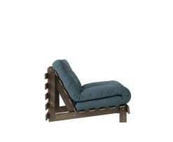 Karup Design Roots Bäddfåtölj Brun/Petrol Blue 90cm