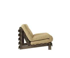 Karup Design Roots Bäddfåtölj Brun/Wheat Beige 90cm