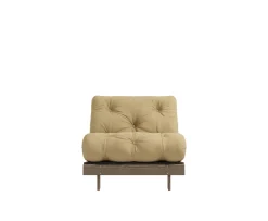 Karup Design Roots Bäddfåtölj Brun/Wheat Beige 90cm