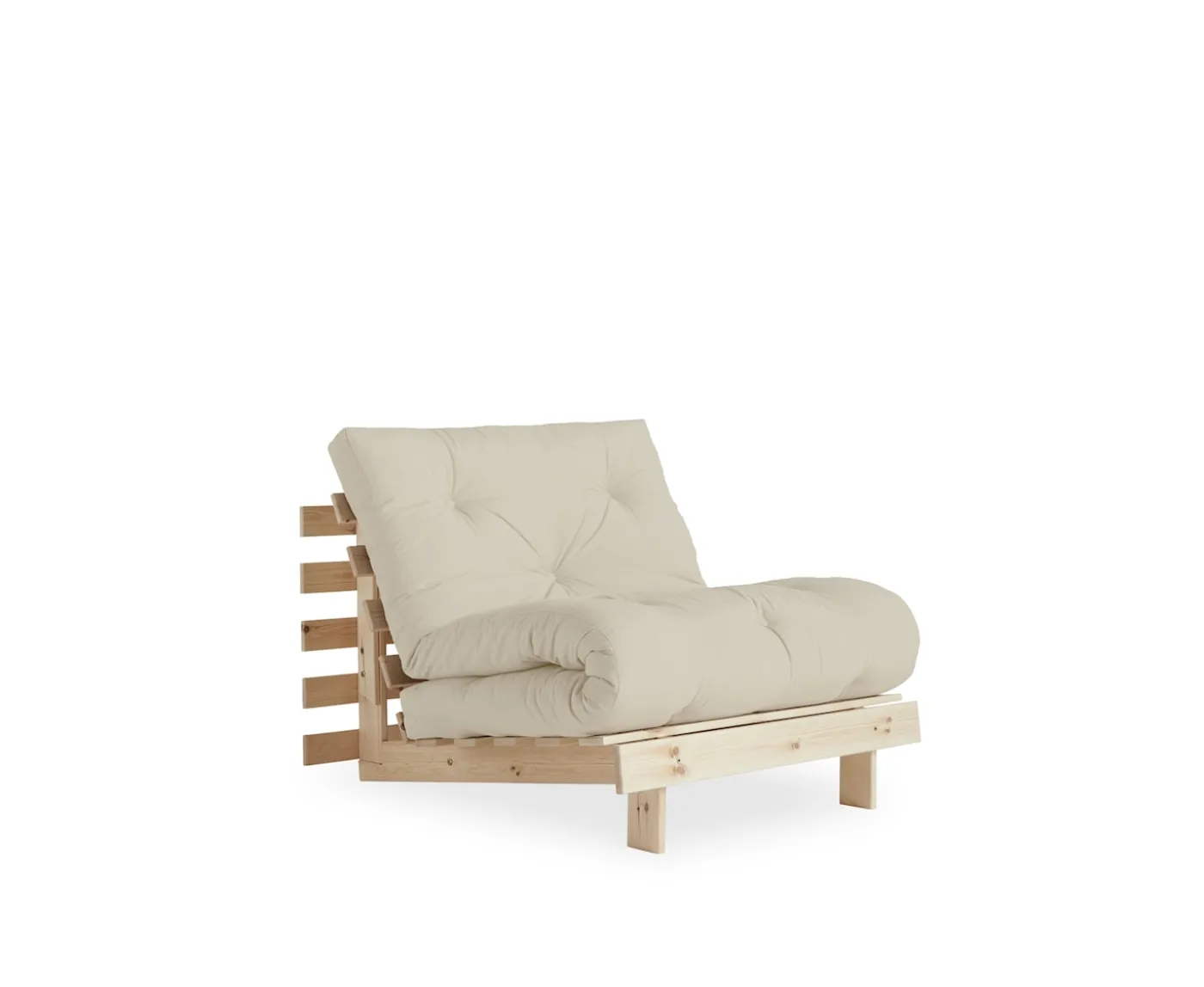 Karup Design Roots Bäddfåtölj Natur/Beige 90cm