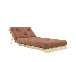 Karup Design Roots Bäddfåtölj Natur/Clay Brown 90cm