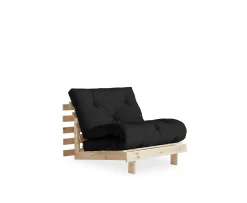 Karup Design Roots Bäddfåtölj Natur/Dark Grey 90cm