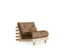 Karup Design Roots Bäddfåtölj Natur/Mocca 90cm