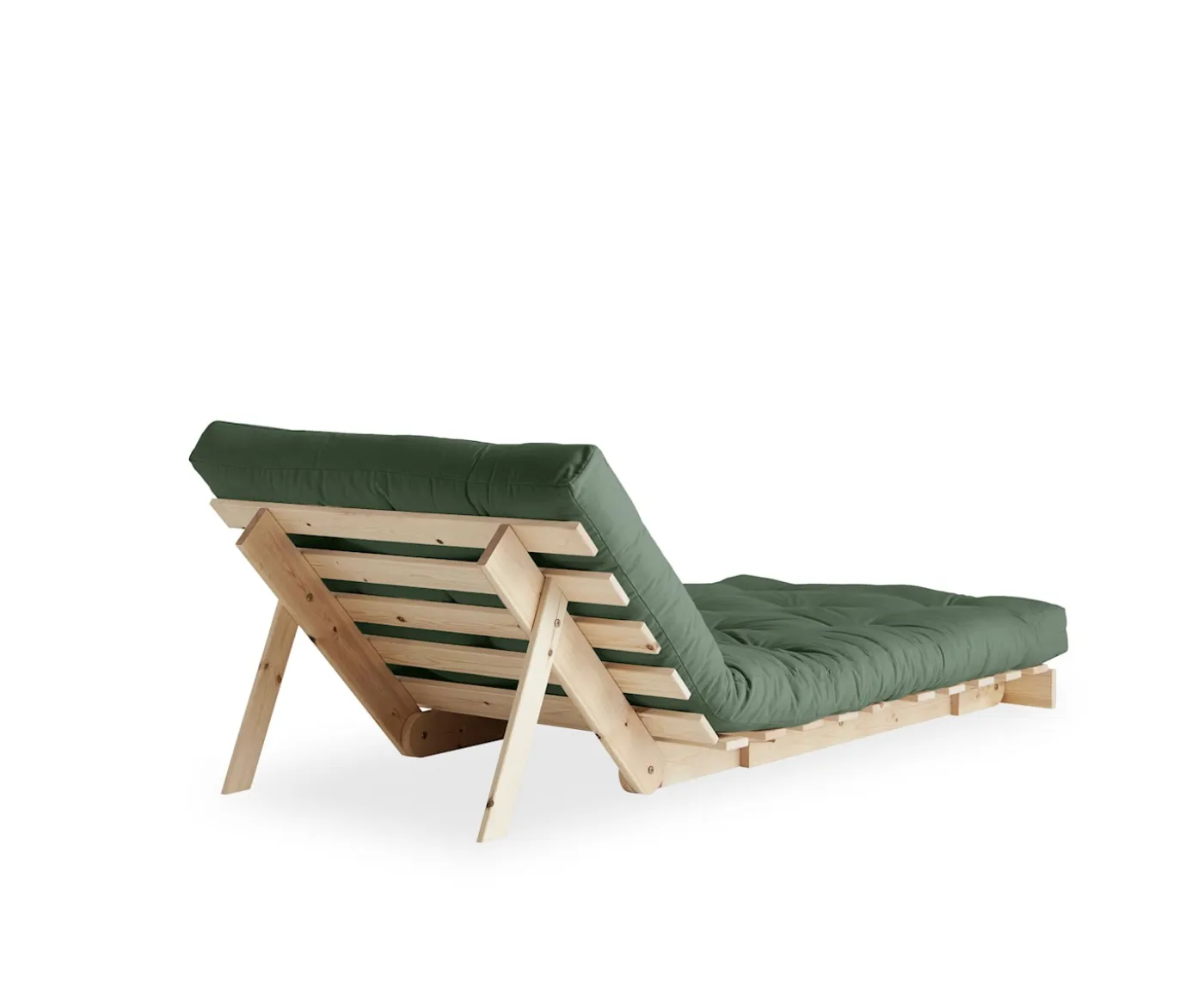 Karup Design Roots Bäddfåtölj Natur/Olive Green 90cm