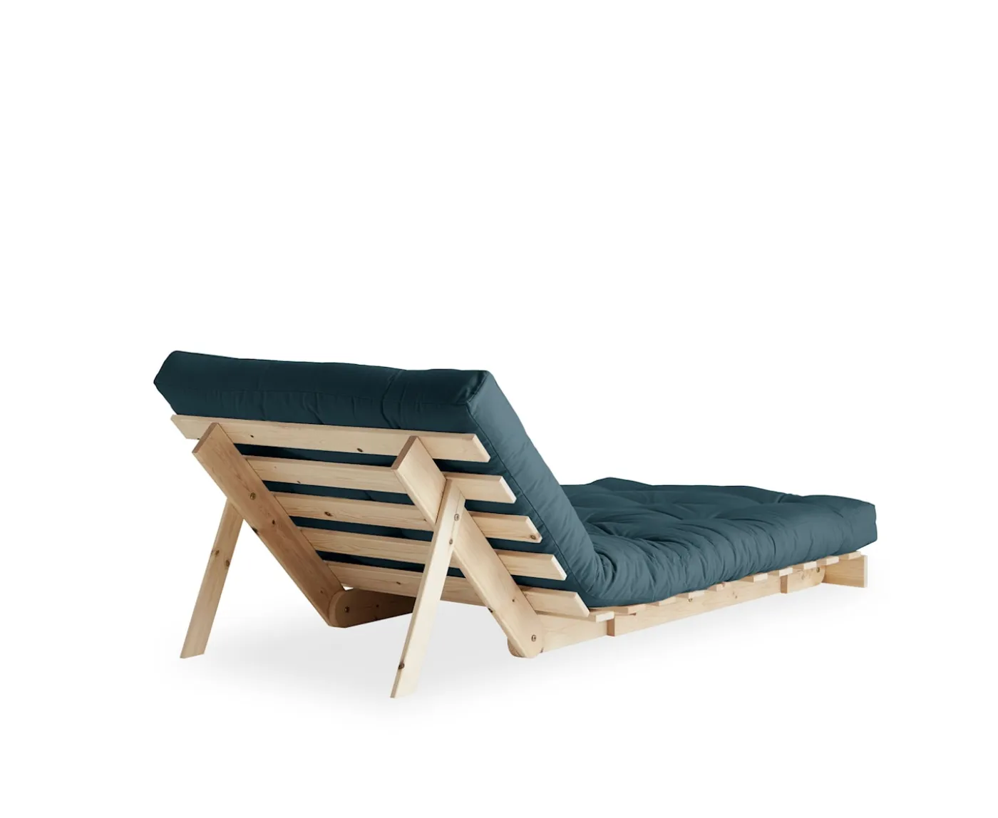 Karup Design Roots Bäddfåtölj Natur/Petrol Blue 90cm