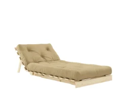 Karup Design Roots Bäddfåtölj Natur/Wheat Beige 90cm