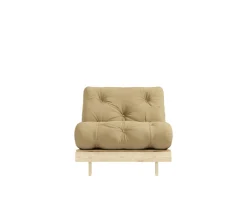 Karup Design Roots Bäddfåtölj Natur/Wheat Beige 90cm