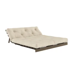 Karup Design Roots Bäddsoffa Brun/Beige 160cm