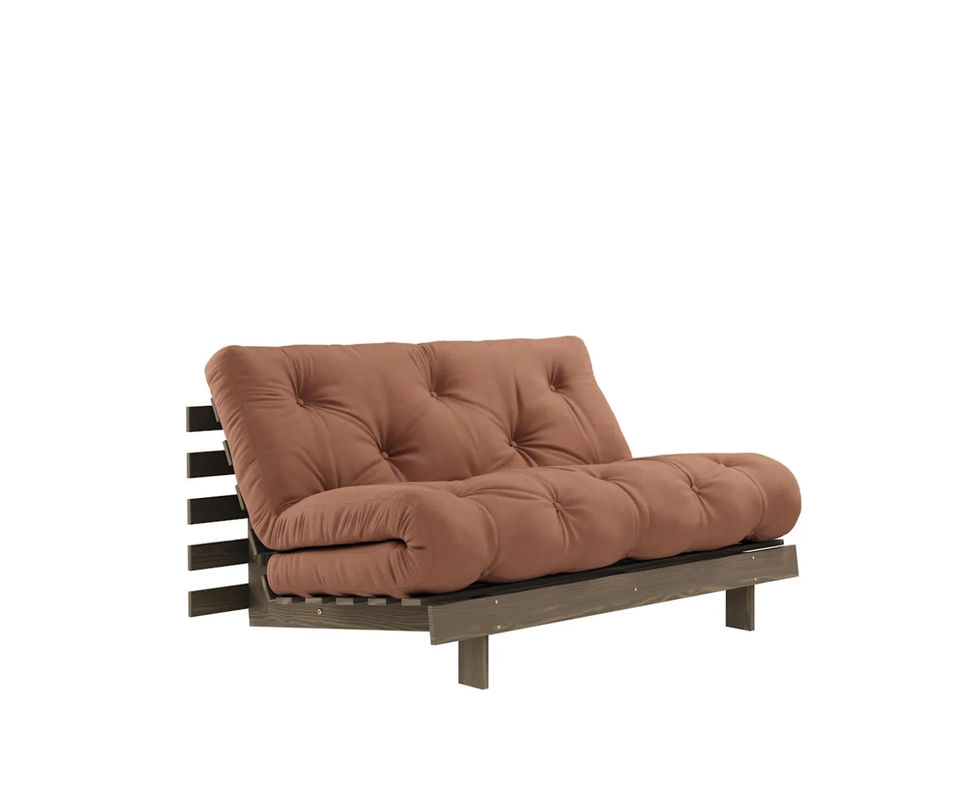 Karup Design Roots Bäddsoffa Brun/Clay Brown 140cm