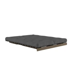 Karup Design Roots Bäddsoffa Brun/Dark Grey 160cm