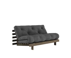 Karup Design Roots Bäddsoffa Brun/Dark Grey 160cm