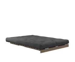 Karup Design Roots Bäddsoffa Brun/Dark Grey 140cm