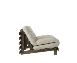 Karup Design Roots Bäddsoffa Brun/Linen 140cm