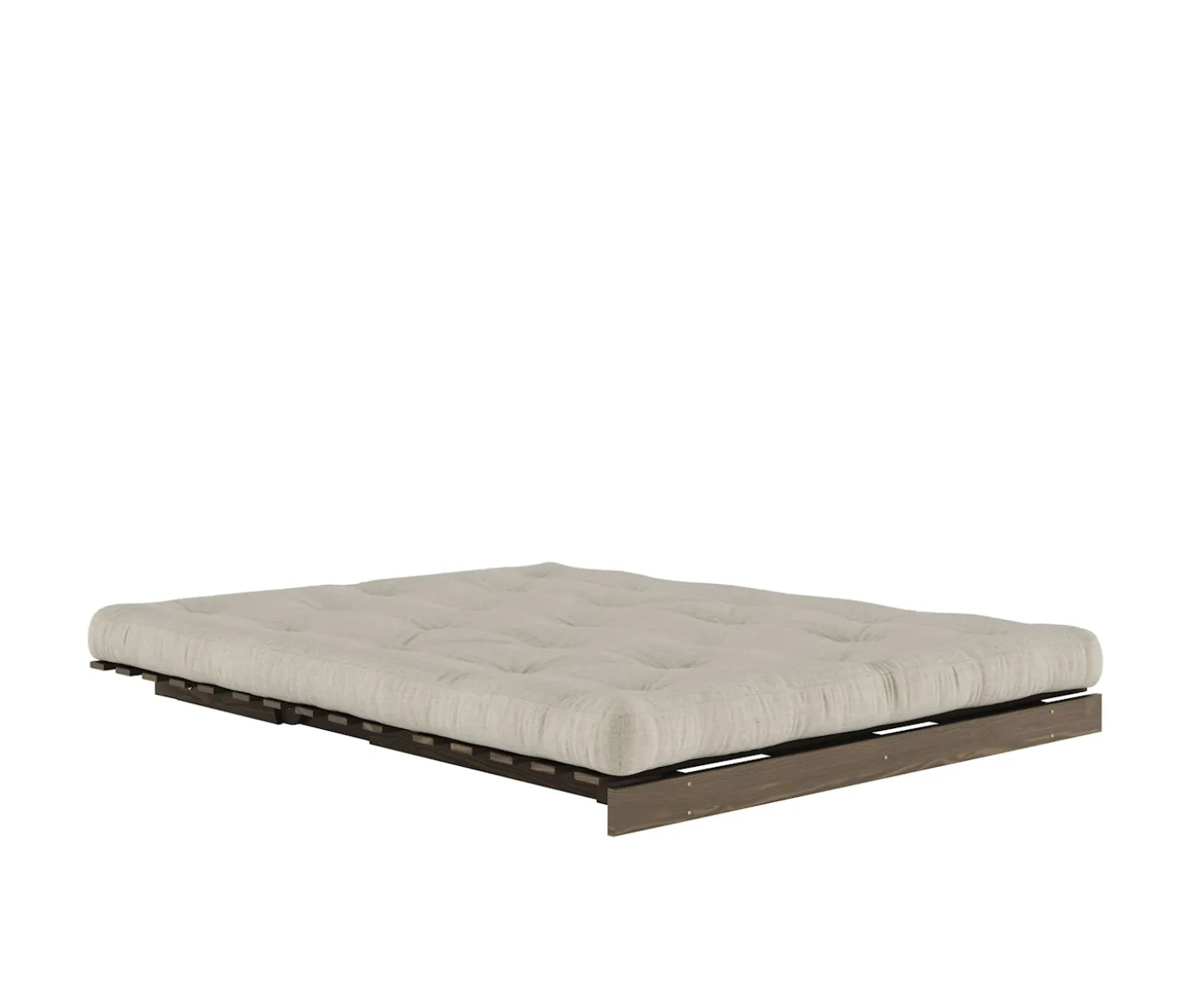 Karup Design Roots Bäddsoffa Brun/Linen 160cm