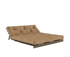 Karup Design Roots Bäddsoffa Brun/Mocca 160cm