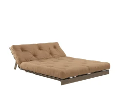 Karup Design Roots Bäddsoffa Brun/Mocca 140cm