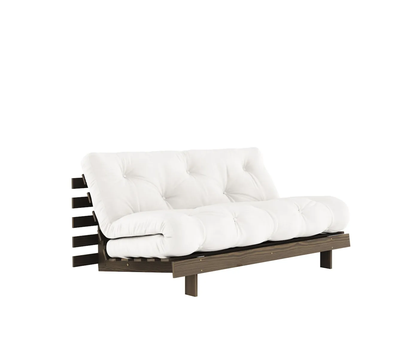 Karup Design Roots Bäddsoffa Brun/Natural 160cm