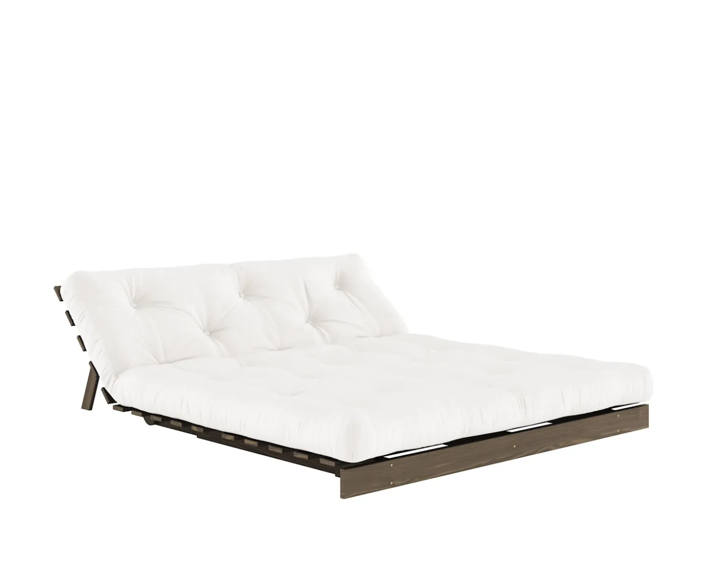 Karup Design Roots Bäddsoffa Brun/Natural 160cm