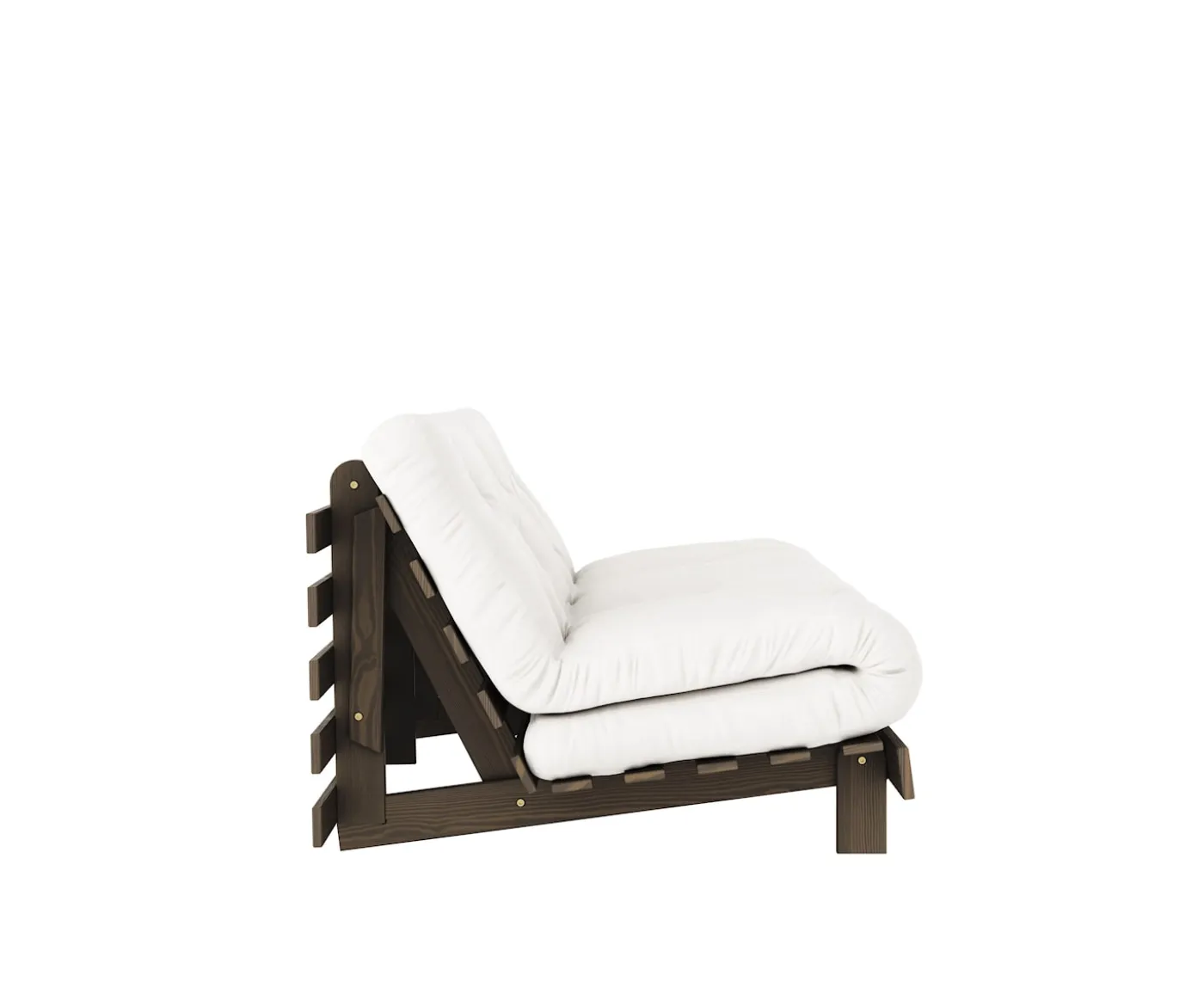 Karup Design Roots Bäddsoffa Brun/Natural 160cm