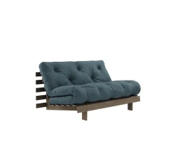 Karup Design Roots Bäddsoffa Brun/Petrol Blue 140cm