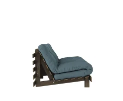 Karup Design Roots Bäddsoffa Brun/Petrol Blue 160cm
